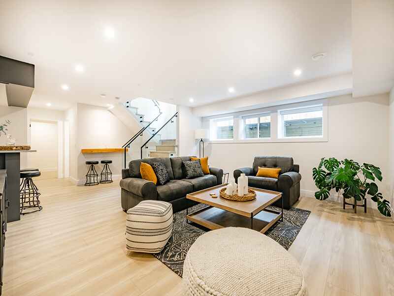 Basement renovation in Toronto by ASASA Constructions – Licensed & insured team transforming basement to modern living space